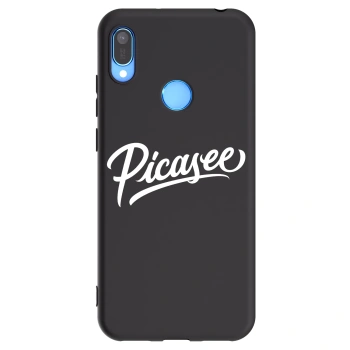 Maskica za Huawei Y6 2019 - Picasee - old logo - white