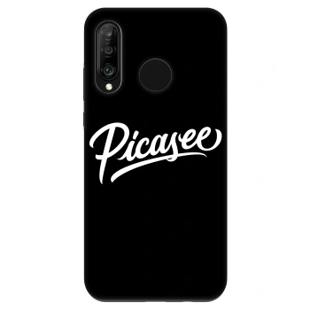 Maskica za Huawei P30 Lite - Picasee - old logo - white