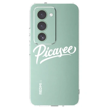 Picasee silikonska prozirna maskica za Xiaomi Redmi 15 5G - Picasee - old logo - white