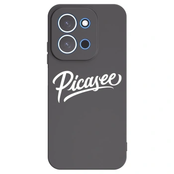 Picasee crna silikonska maskica za Xiaomi Redmi 15C 4G - Picasee - old logo - white