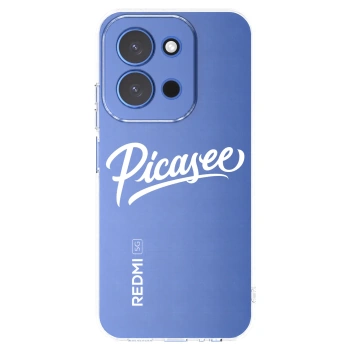 Picasee silikonska prozirna maskica za Xiaomi Redmi 15C 4G - Picasee - old logo - white