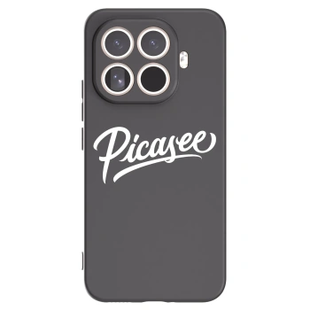 Picasee crna silikonska maskica za Xiaomi 15T Pro - Picasee - old logo - white