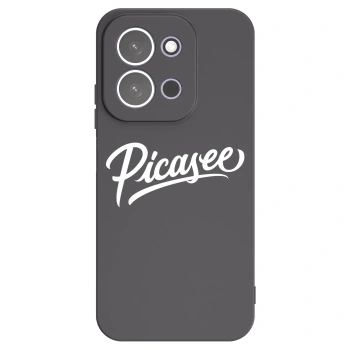 Picasee crna silikonska maskica za Xiaomi Redmi 15C 5G - Picasee - old logo - white