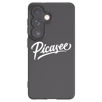 Picasee crna silikonska maskica za Samsung Galaxy S26 - Picasee - old logo - white