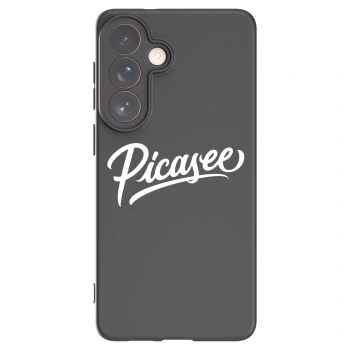 Picasee crna silikonska maskica za Samsung Galaxy S26+ - Picasee - old logo - white