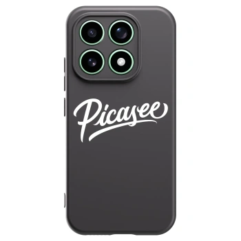 Picasee crna silikonska maskica za Xiaomi 17 - Picasee - old logo - white