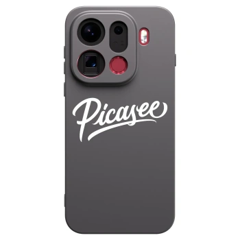 Picasee crna silikonska maskica za OPPO Find X9 Pro - Picasee - old logo - white