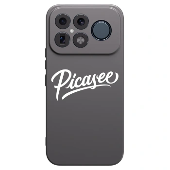Picasee crna silikonska maskica za Xiaomi Poco F8 Ultra - Picasee - old logo - white
