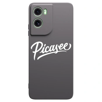 Picasee crna silikonska maskica za Motorola Moto G06 - Picasee - old logo - white