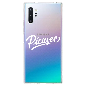 Maskica za Samsung Galaxy Note 10+ N975F - Picasee - old logo - white