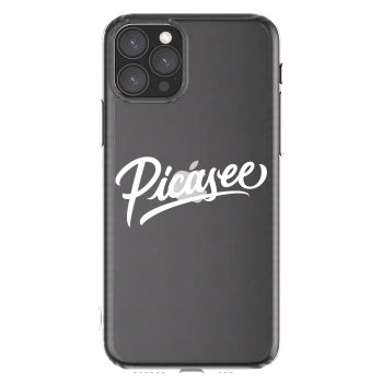 Picasee silikonska prozirna maskica za Apple iPhone 11 Pro - Picasee - old logo - white
