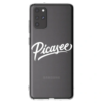 Picasee silikonska prozirna maskica za Samsung Galaxy S20+ G985F - Picasee - old logo - white