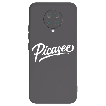 Maskica za Xiaomi Poco F2 Pro - Picasee - old logo - white