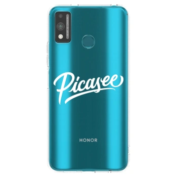 Maskica za Honor 9X Lite - Picasee - old logo - white