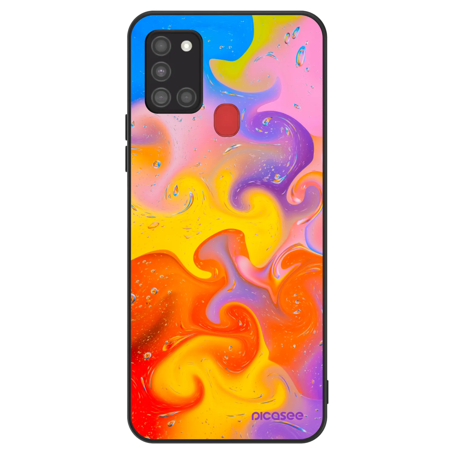 Picasee ULTIMATE CASE za Samsung Galaxy A21s - Bubbles