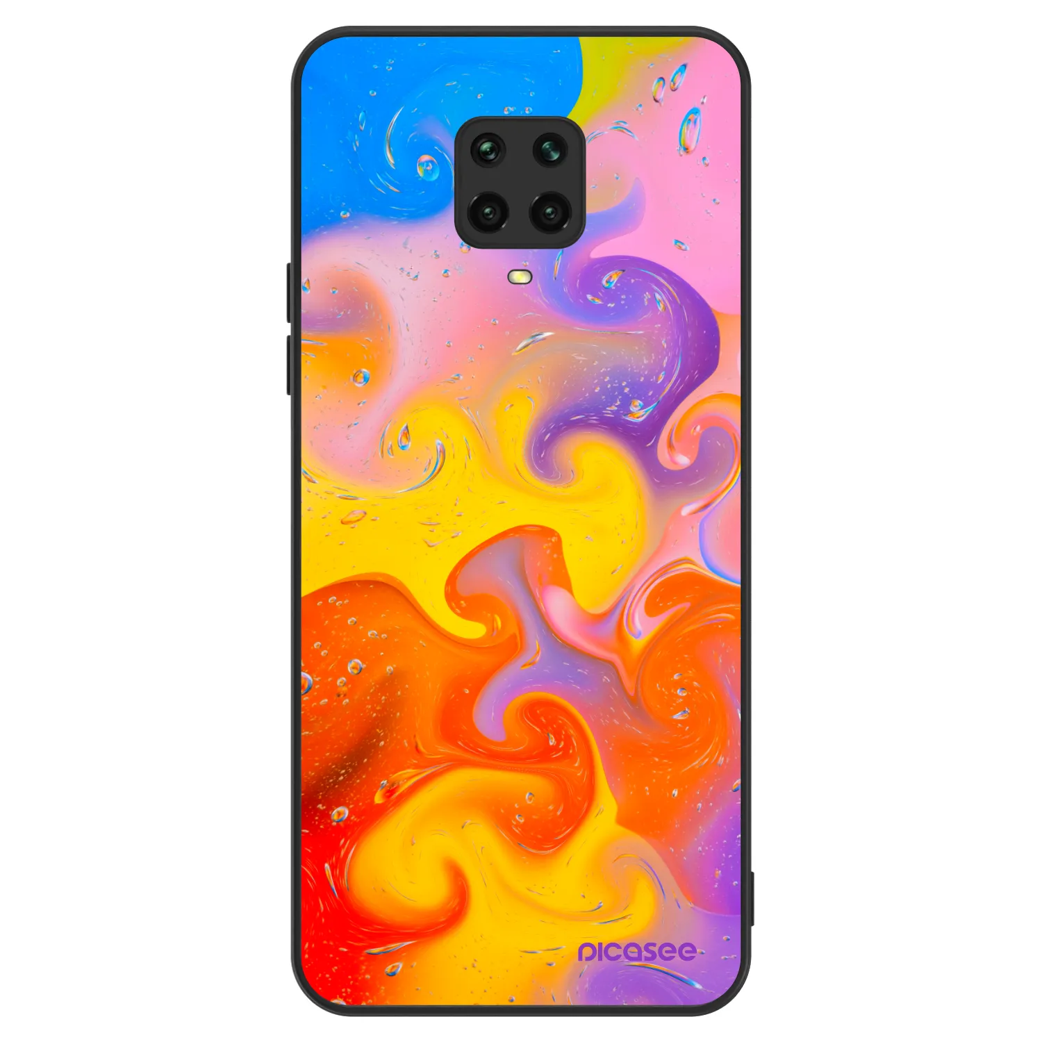 Picasee ULTIMATE CASE za Xiaomi Redmi Note 9 Pro - Bubbles