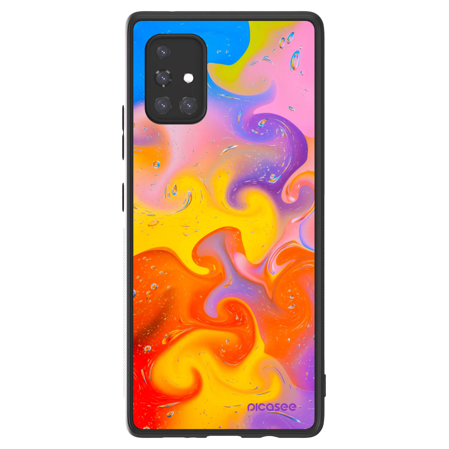 Picasee ULTIMATE CASE za Samsung Galaxy A71 A715F - Bubbles