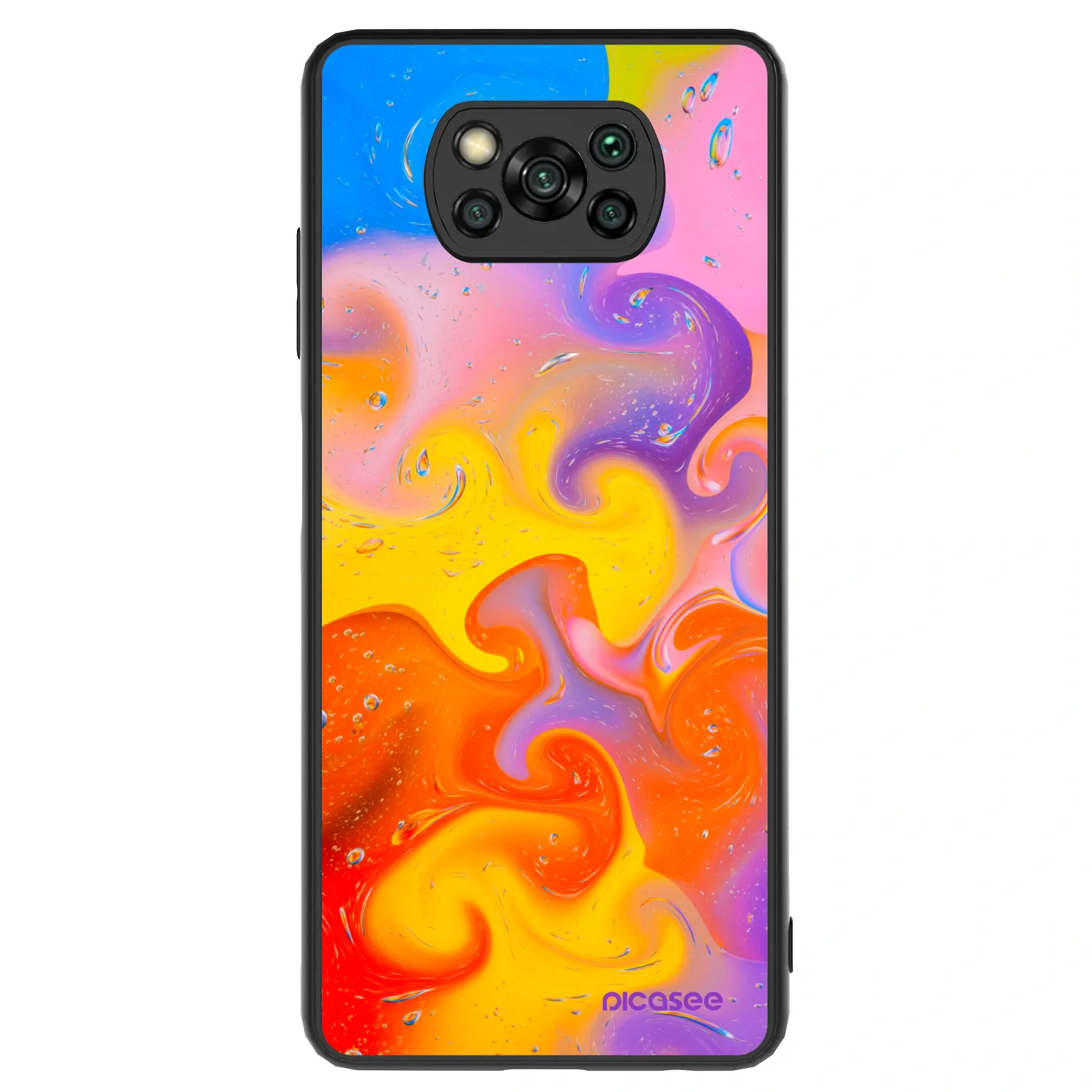 Picasee ULTIMATE CASE za Xiaomi Poco X3 - Bubbles