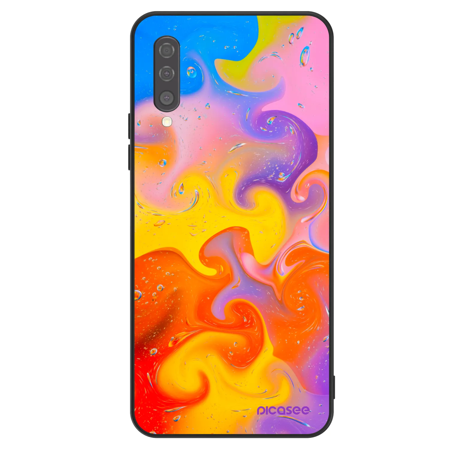 Picasee ULTIMATE CASE za Samsung Galaxy A50 A505F - Bubbles