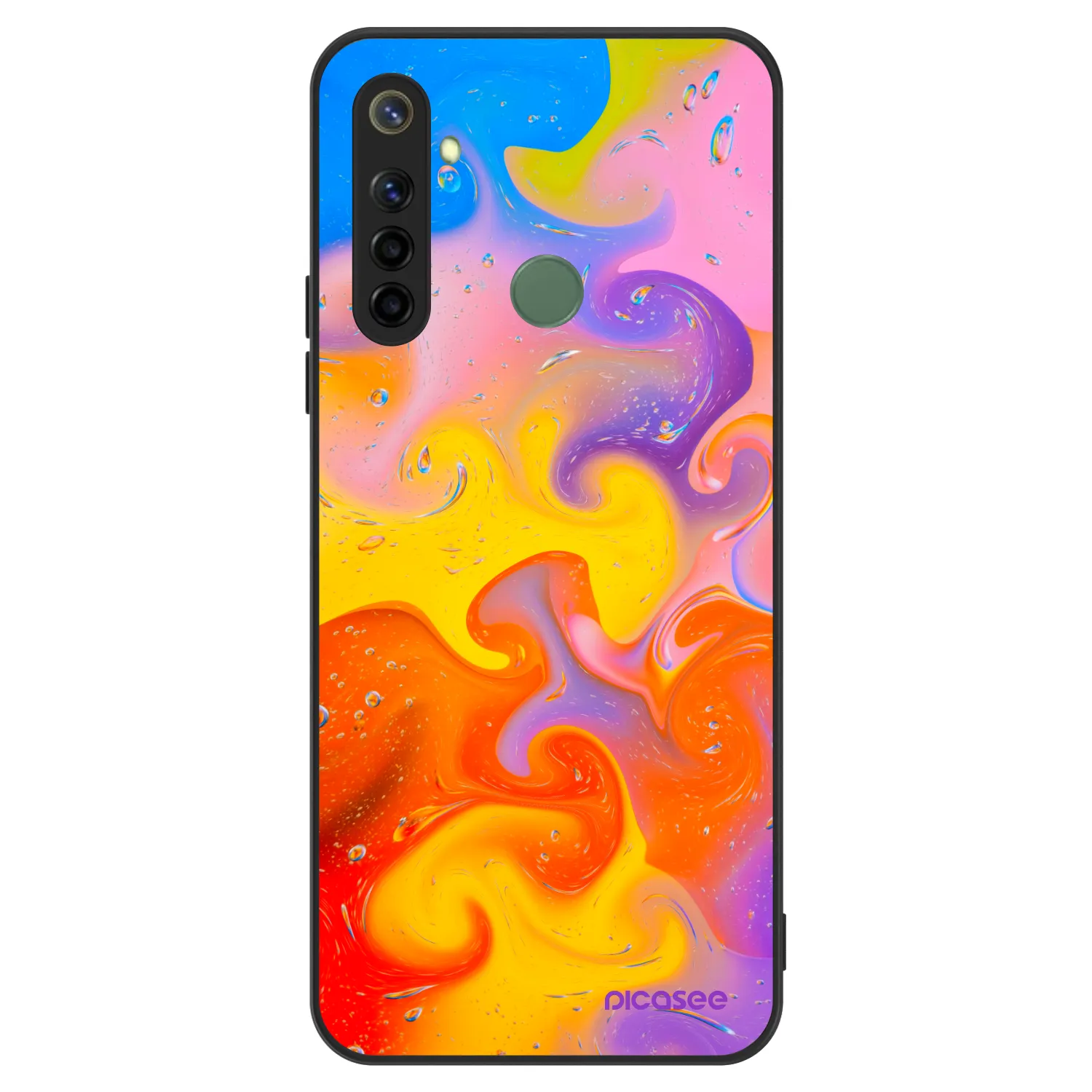 Picasee ULTIMATE CASE za Realme 6i - Bubbles