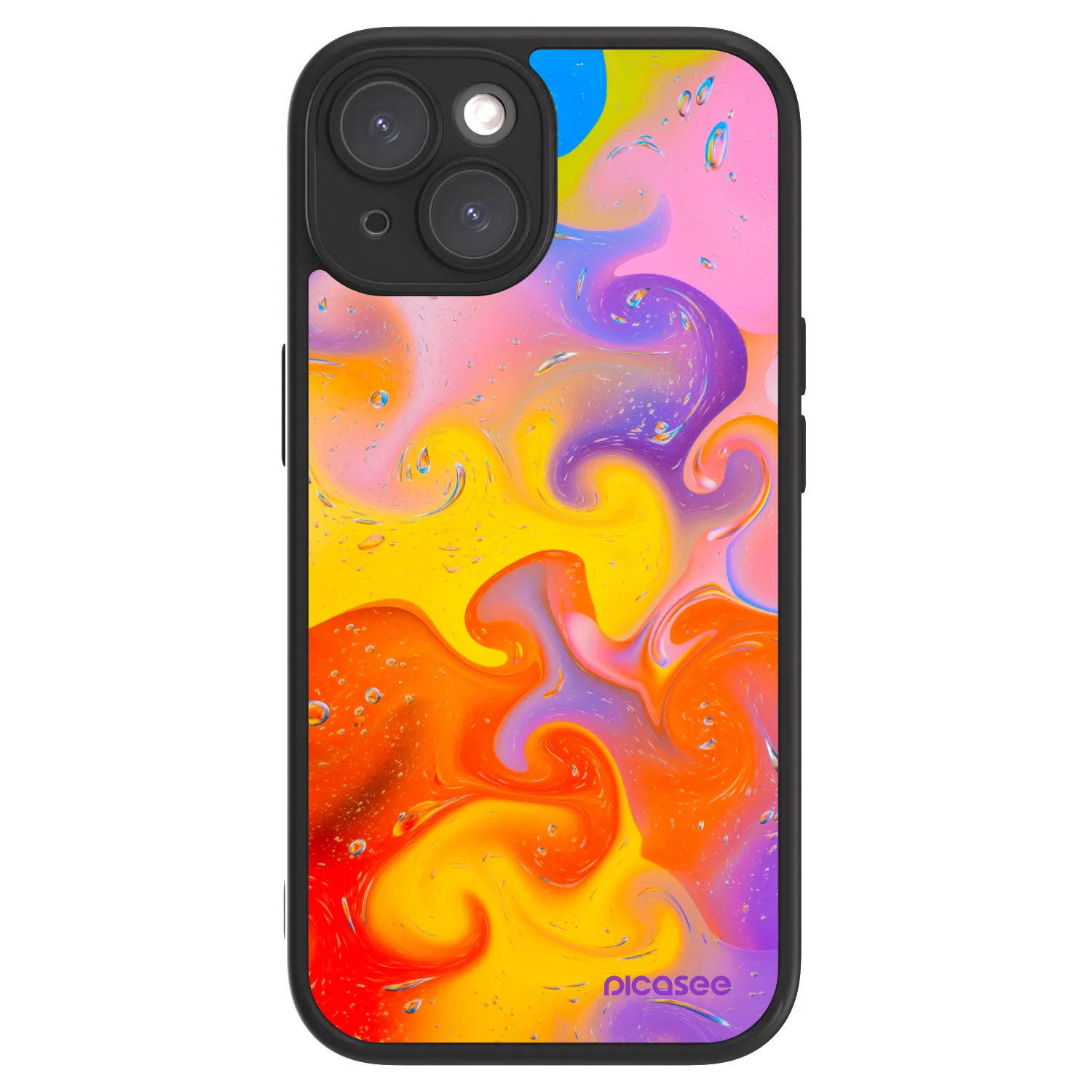 Picasee ULTIMATE CASE za Apple iPhone 15 - Bubbles