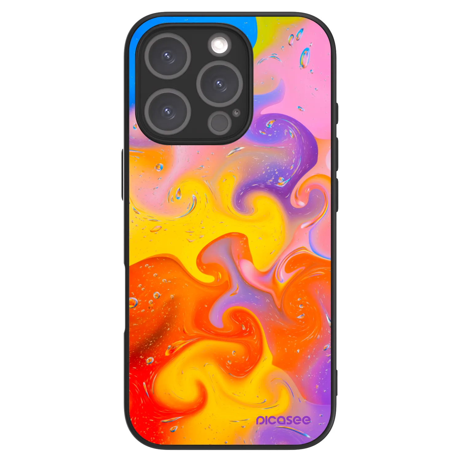 Picasee ULTIMATE CASE za Apple iPhone 16 Pro - Bubbles