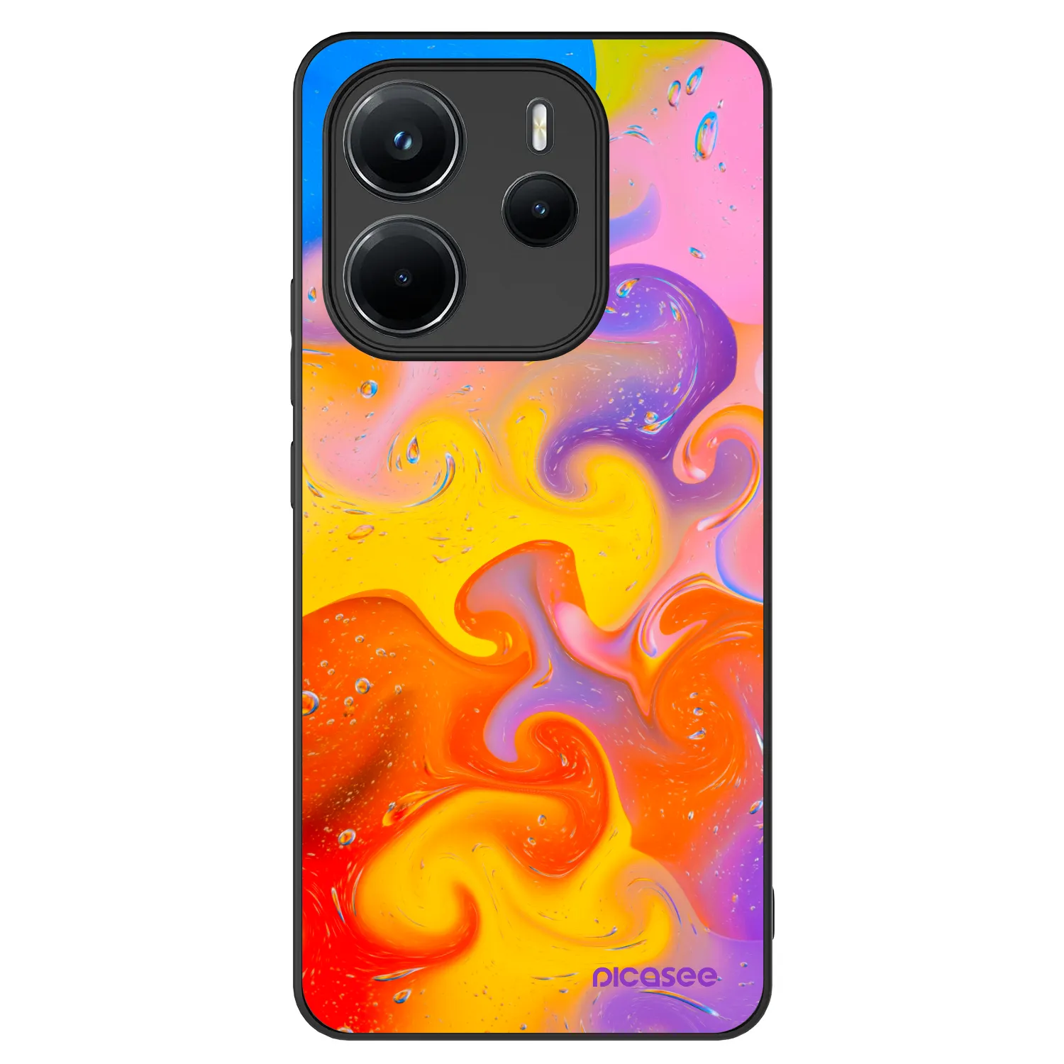 Picasee ULTIMATE CASE za Xiaomi Redmi Note 14 4G - Bubbles