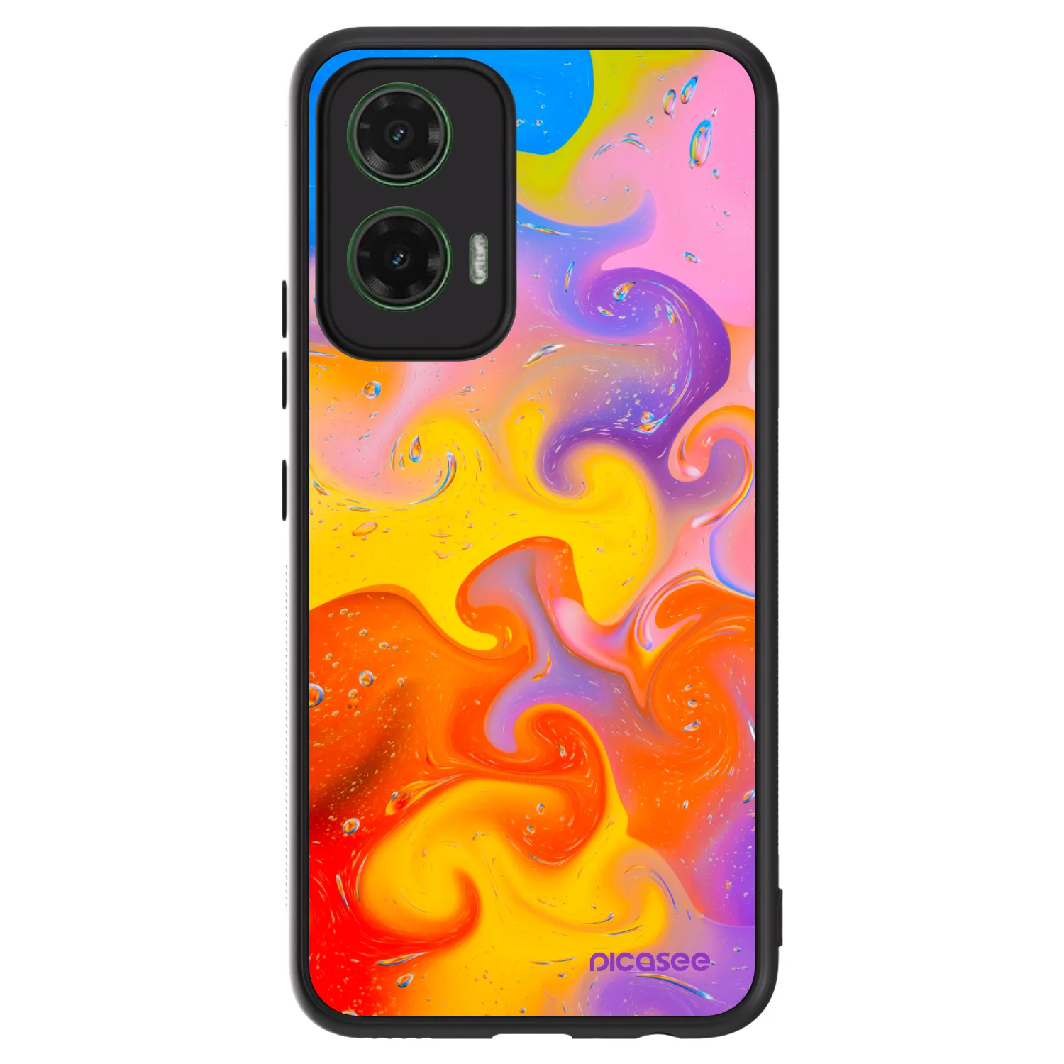 Picasee ULTIMATE CASE za Motorola Moto G35 5G - Bubbles