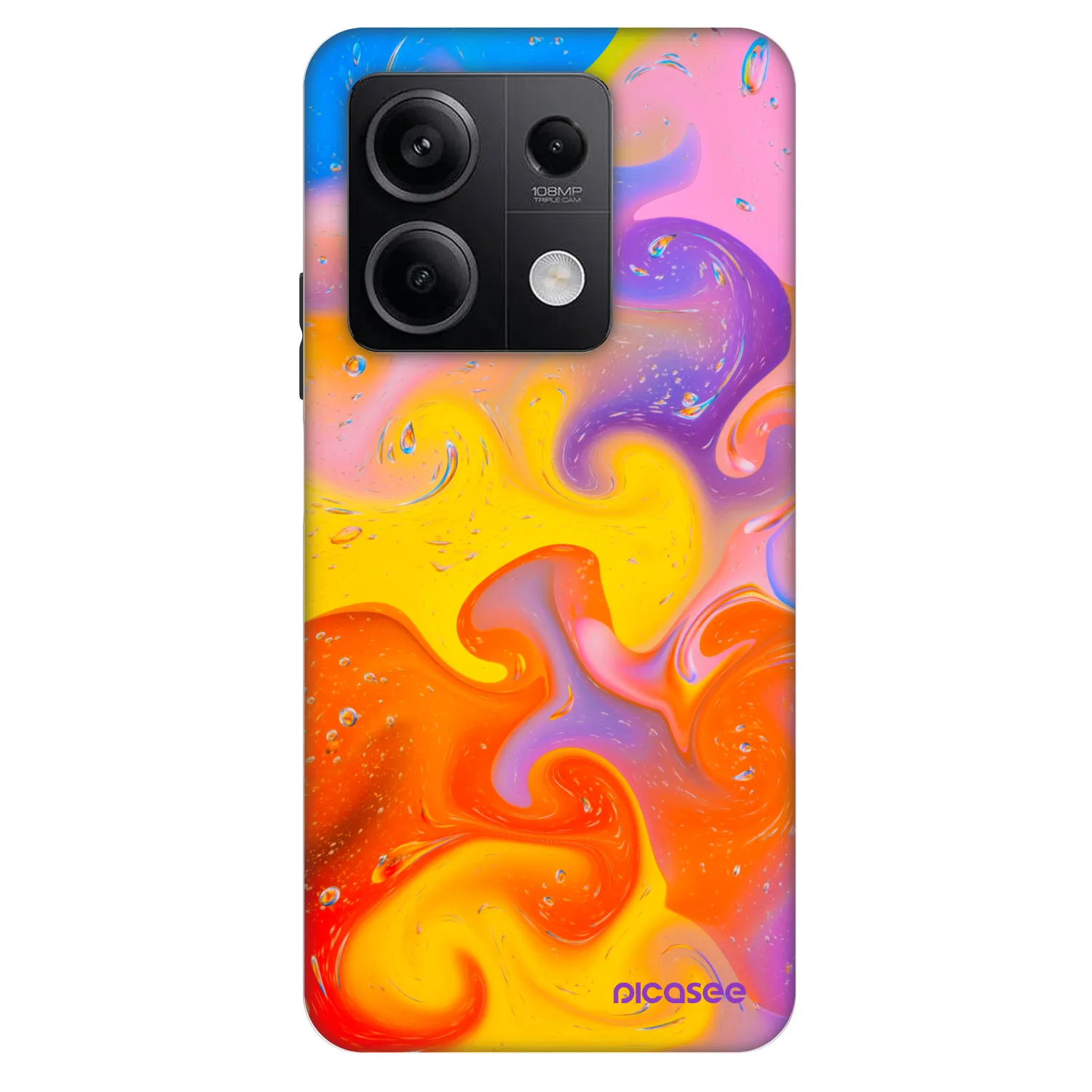 Picasee Fashion Case za Xiaomi Redmi Note 13 5G - Bubbles