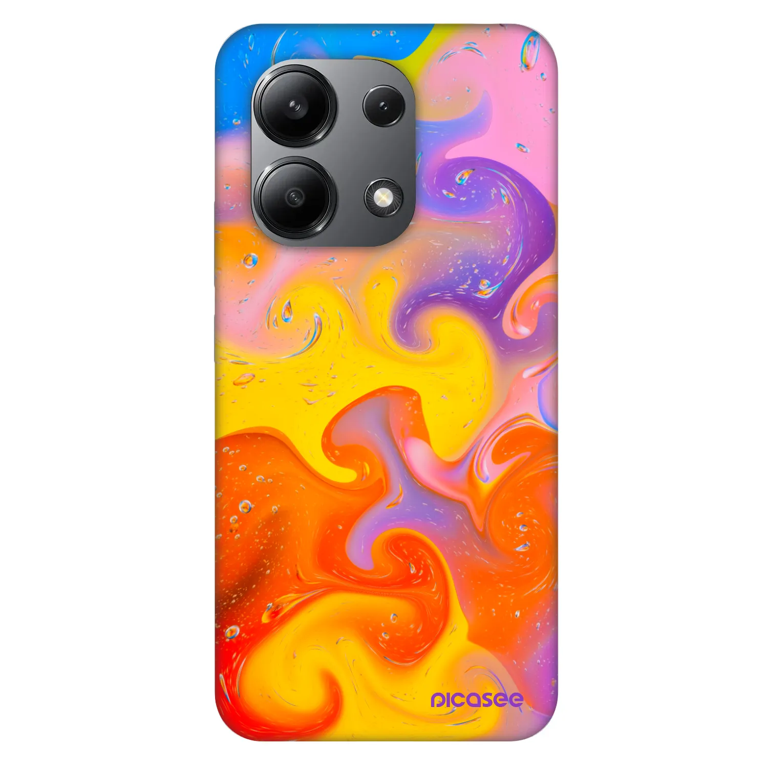Picasee Fashion Case za Xiaomi Redmi Note 13 4G - Bubbles