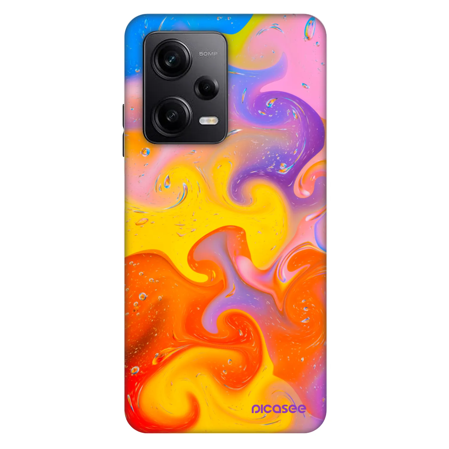 Picasee Fashion Case za Xiaomi Redmi Note 12 Pro 5G - Bubbles
