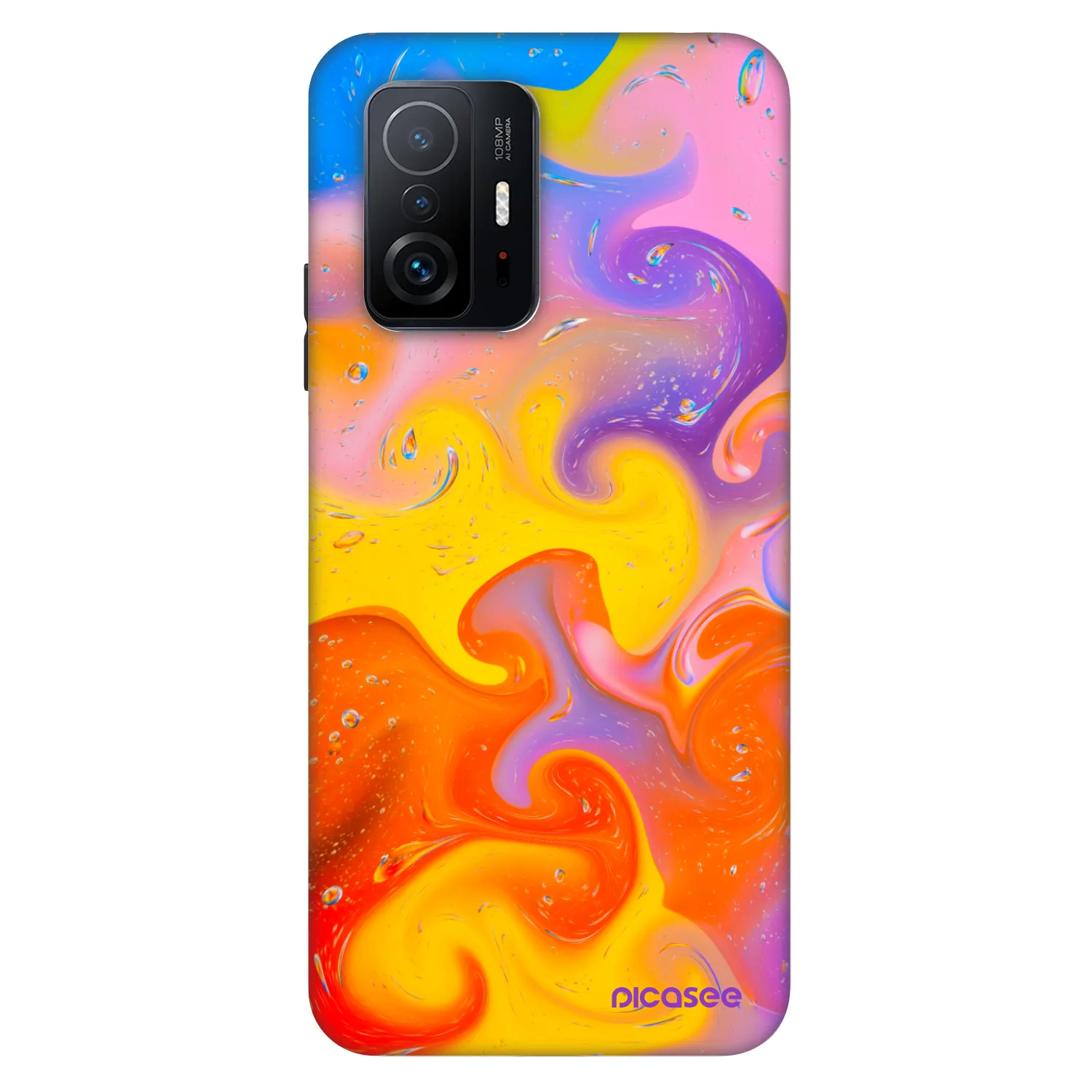 Picasee Fashion Case za Xiaomi 11T Pro - Bubbles
