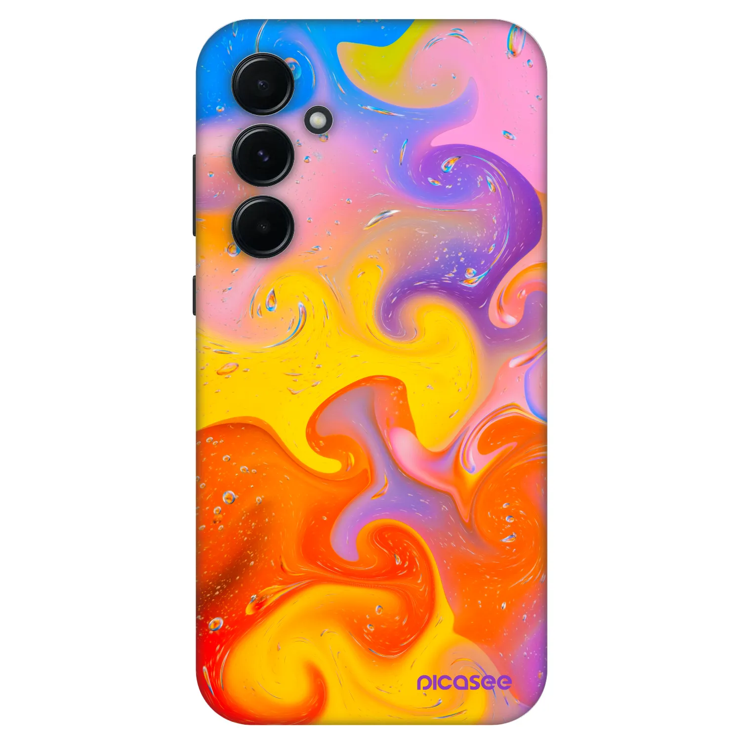 Picasee Fashion Case za Samsung Galaxy A55 5G A556B - Bubbles
