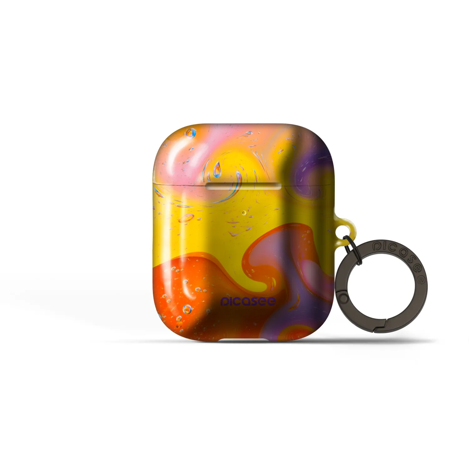 Picasee Obal pro Apple AirPods 1 - Bubbles