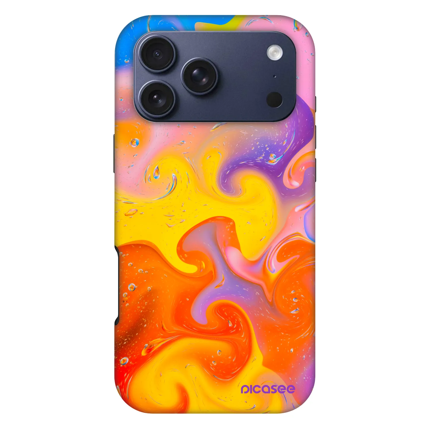 Picasee Fashion Case MagSafe za Apple iPhone 18 Pro Max - Bubbles