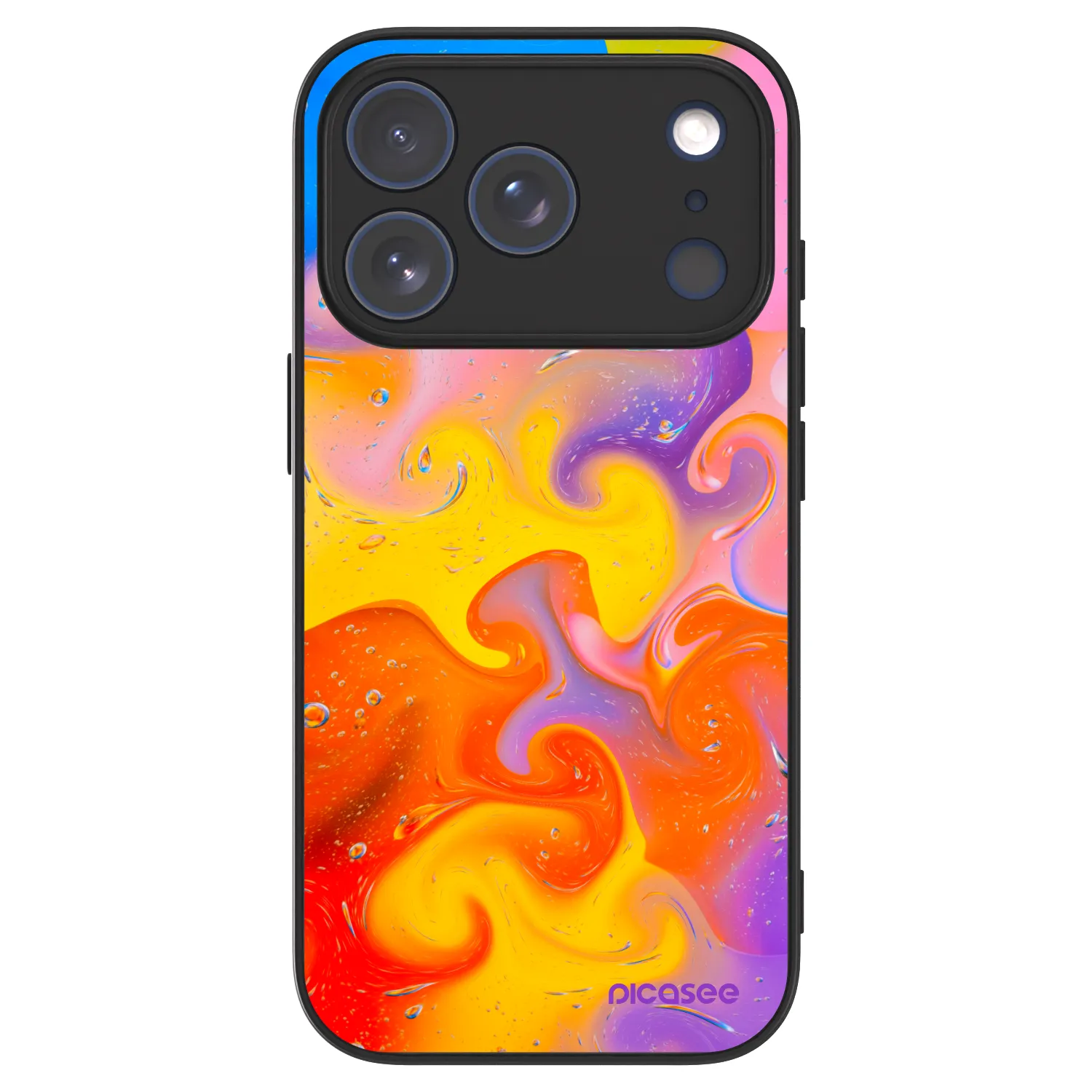 Picasee ULTIMATE CASE MagSafe za Apple iPhone 18 Pro - Bubbles