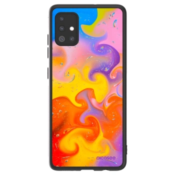 Picasee ULTIMATE CASE za Samsung Galaxy A51 A515F - Bubbles