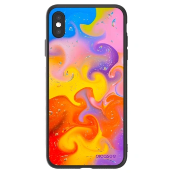 Picasee ULTIMATE CASE za Apple iPhone XS Max - Bubbles