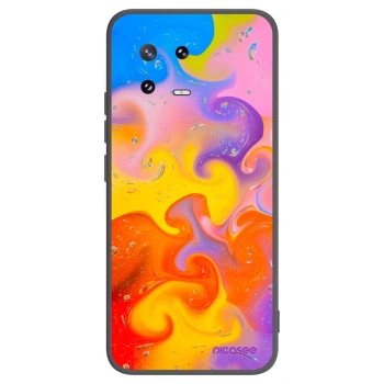 Picasee crna silikonska maskica za Xiaomi 13 Pro - Bubbles
