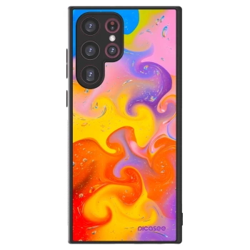 Picasee ULTIMATE CASE PowerShare za Samsung Galaxy S22 Ultra 5G - Bubbles