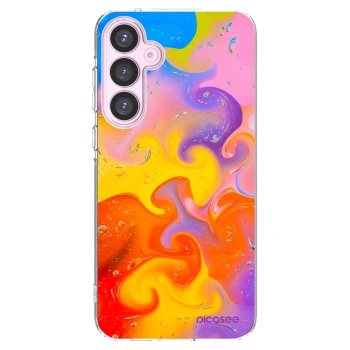 Picasee silikonska prozirna maskica za Samsung Galaxy A55 5G A556B - Bubbles