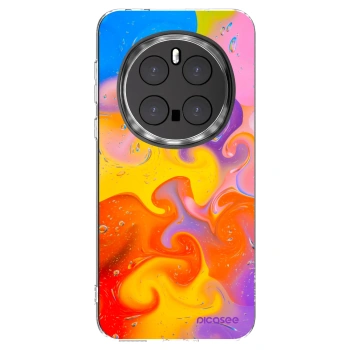 Picasee silikonska prozirna maskica za Honor Magic7 Pro 5G - Bubbles