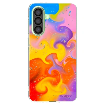 Picasee silikonska prozirna maskica za Samsung Galaxy A26 5G A266B - Bubbles