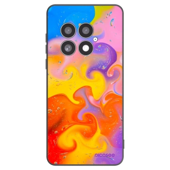 Picasee crna silikonska maskica za OnePlus 13 5G - Bubbles