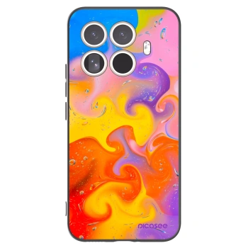 Picasee crna silikonska maskica za Xiaomi 15T Pro - Bubbles