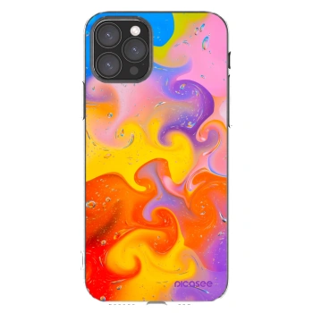 Picasee silikonska prozirna maskica za Apple iPhone 11 Pro - Bubbles