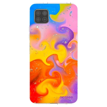 Picasee silikonska prozirna maskica za Huawei P40 Lite - Bubbles