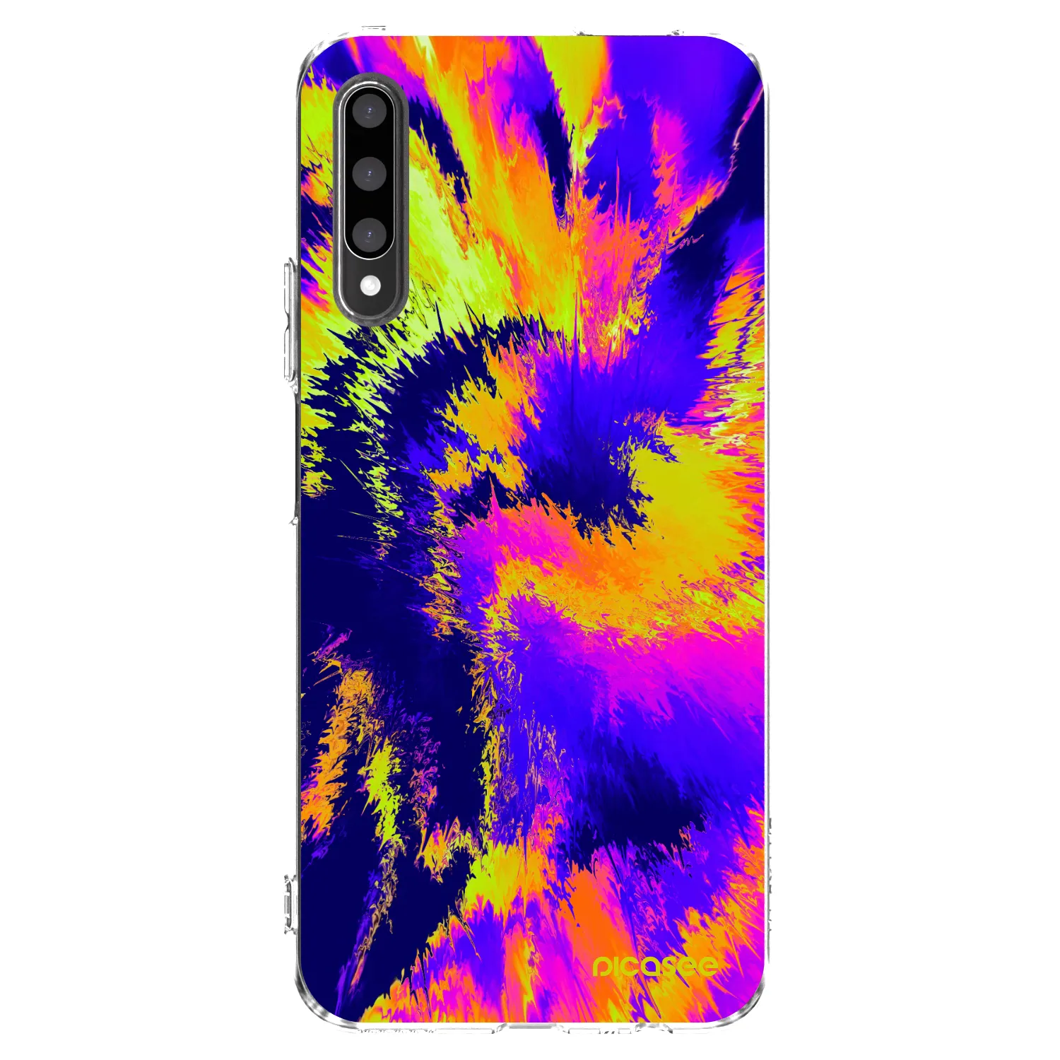 Picasee silikonska prozirna maskica za Honor 9X Pro - Burn