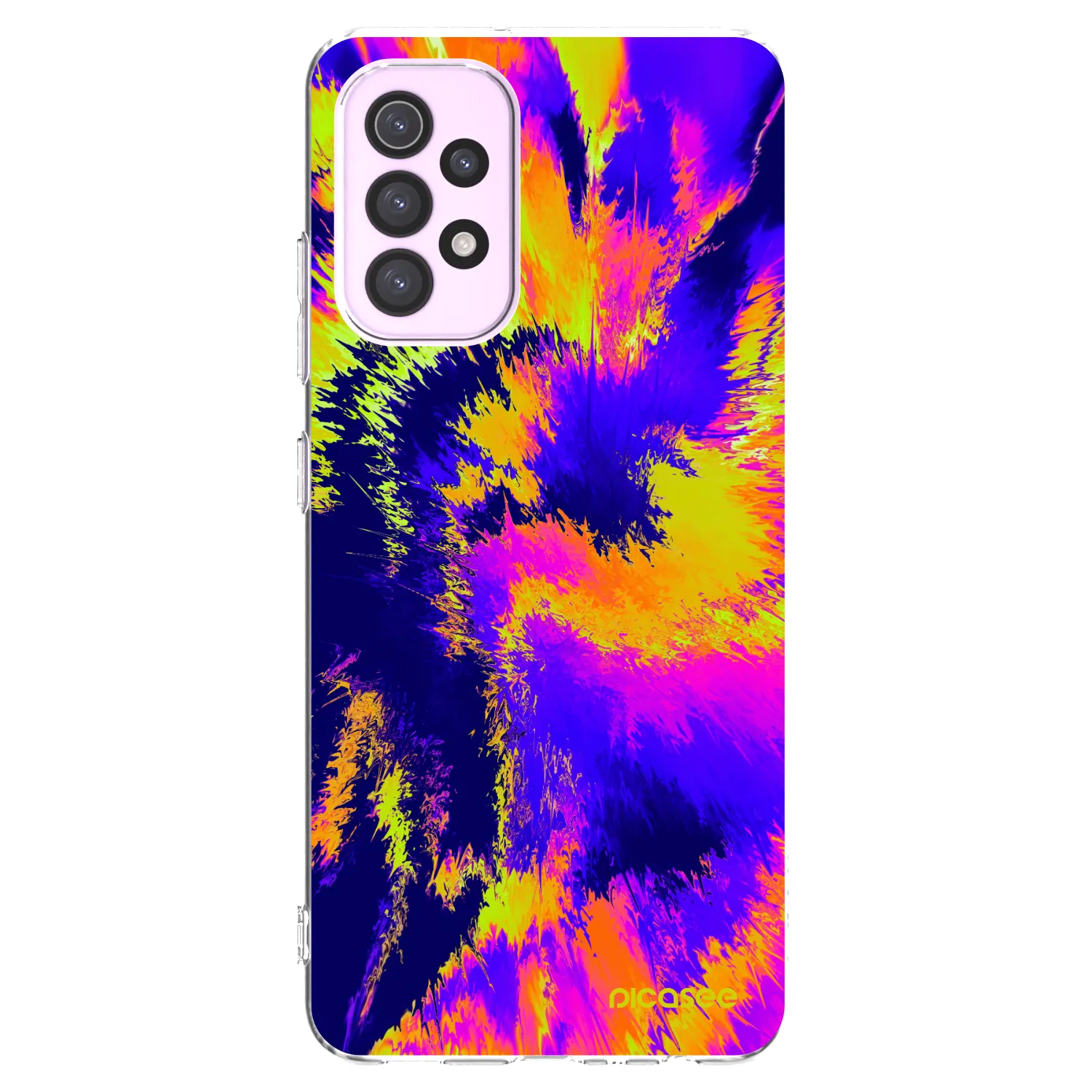 Picasee silikonska prozirna maskica za Samsung Galaxy A32 5G A326B - Burn