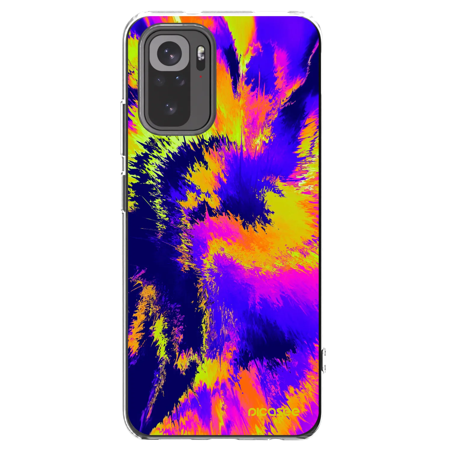 Picasee silikonska prozirna maskica za Xiaomi Redmi Note 10S - Burn